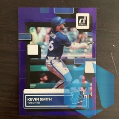 2022 Panini Kevin Smith Panini Donruss Rated Rookie Purple #50